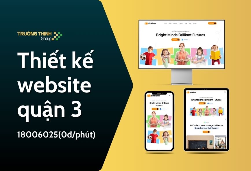 Đơn Vị Thiết Kế Website Quận 3 | Chuẩn SEO | Trường Thịnh Web