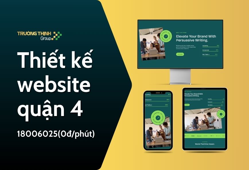 Thiết Kế Website Quận 4 | Giao Diện Thân Thiện - Chuẩn SEO
